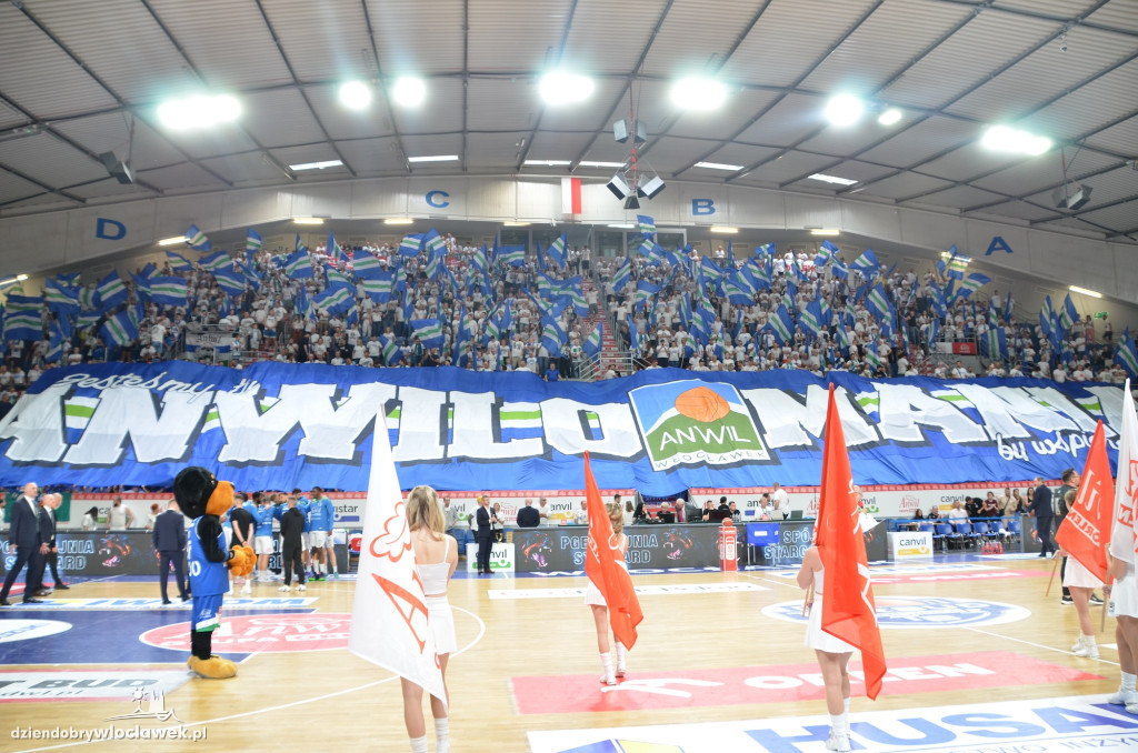 Kibice na meczu Anwil Włocławek vs Spójnia Stargard