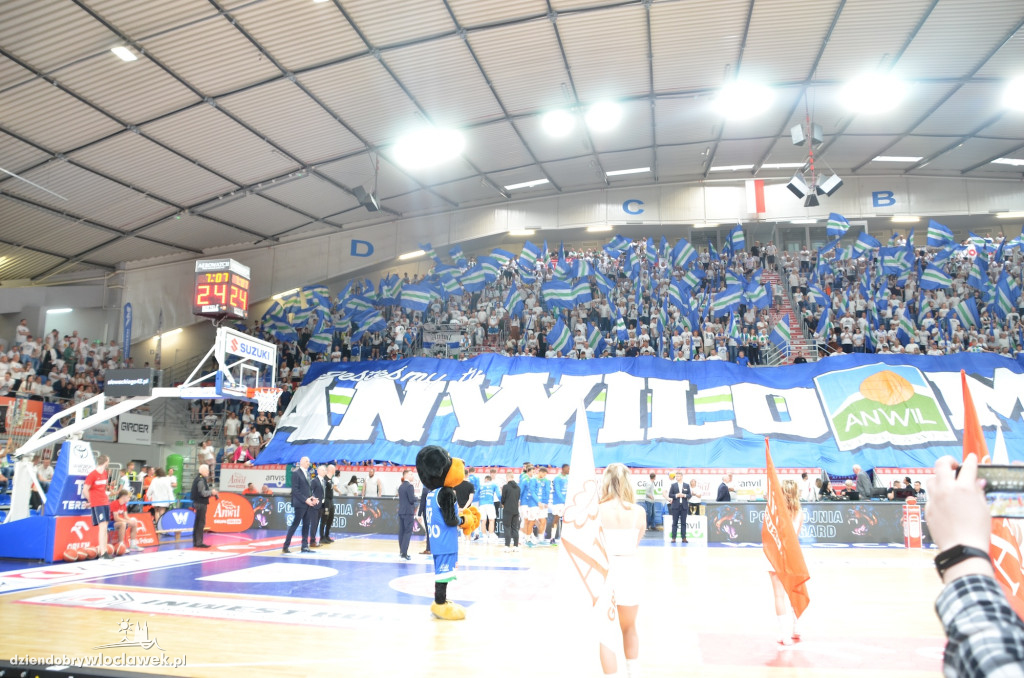 Kibice na meczu Anwil Włocławek vs Spójnia Stargard