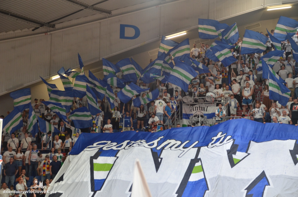 Kibice na meczu Anwil Włocławek vs Spójnia Stargard