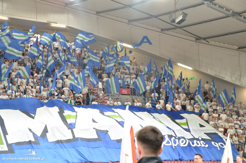 Kibice na meczu Anwil Włocławek vs Spójnia Stargard