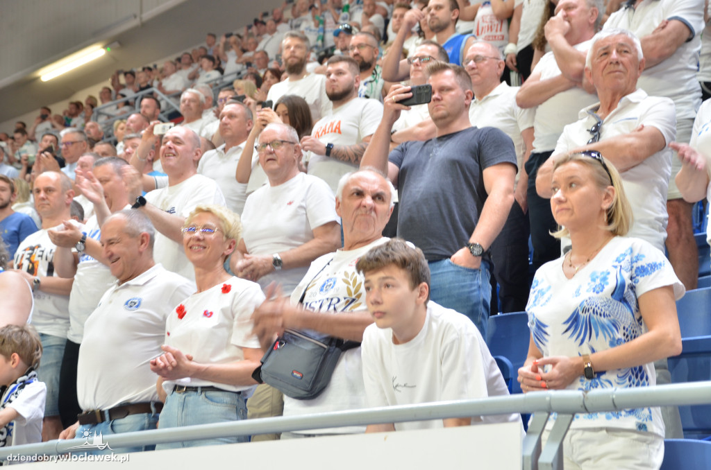 Kibice na meczu Anwil Włocławek vs Spójnia Stargard