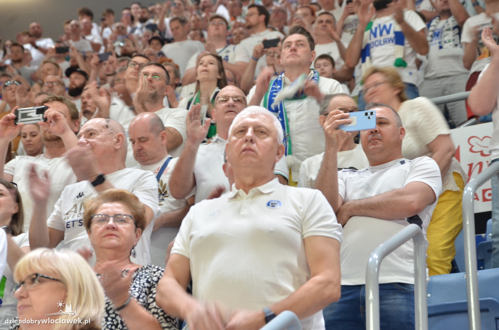 Kibice na meczu Anwil Włocławek vs Spójnia Stargard