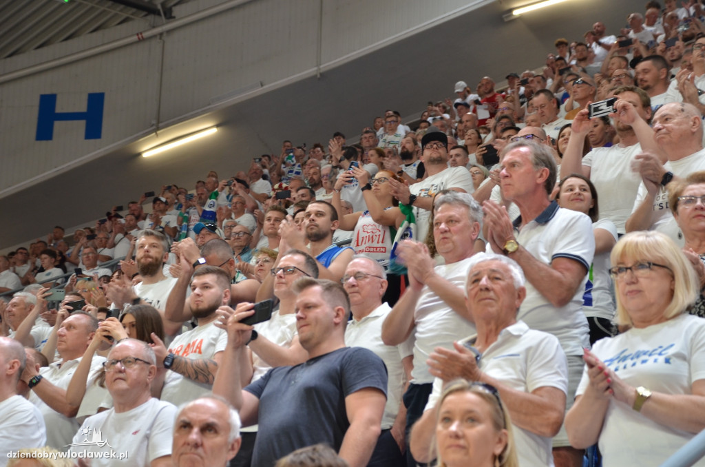 Kibice na meczu Anwil Włocławek vs Spójnia Stargard