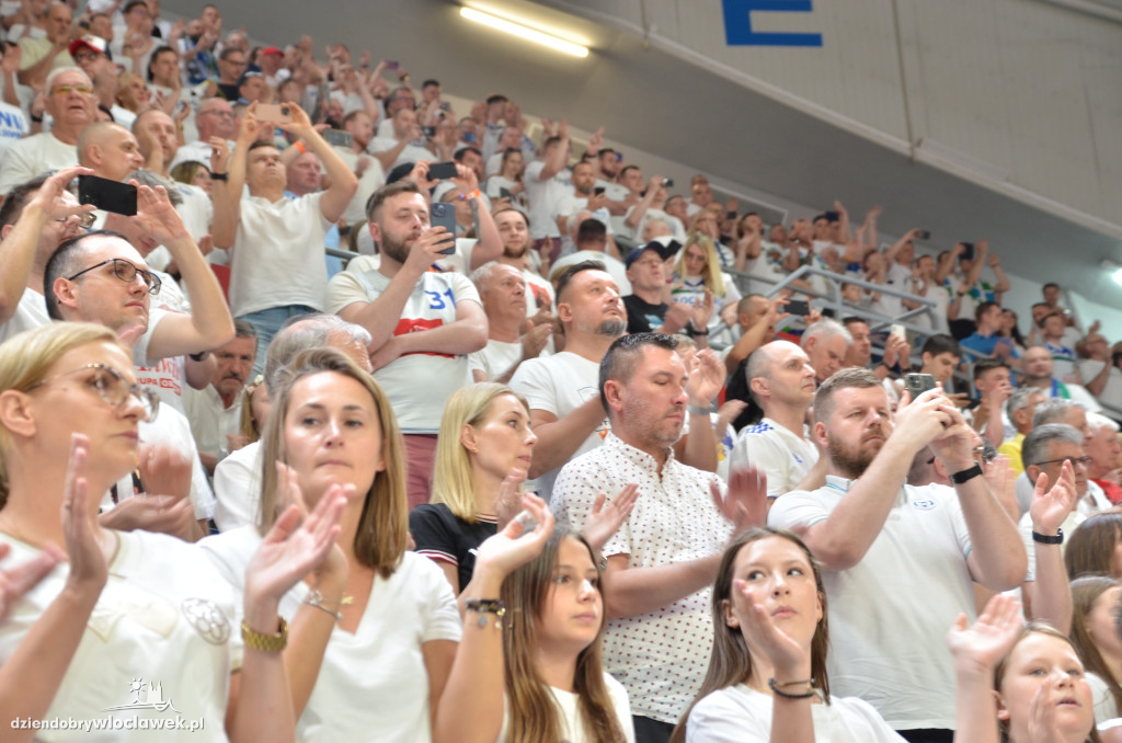 Kibice na meczu Anwil Włocławek vs Spójnia Stargard