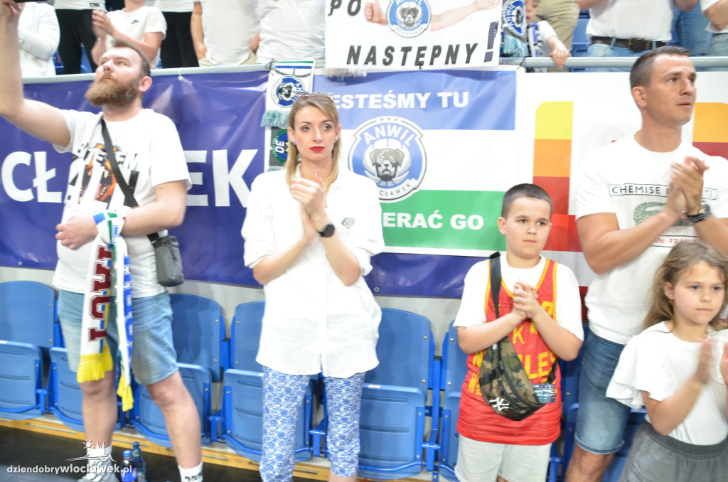 Kibice na meczu Anwil Włocławek vs Spójnia Stargard