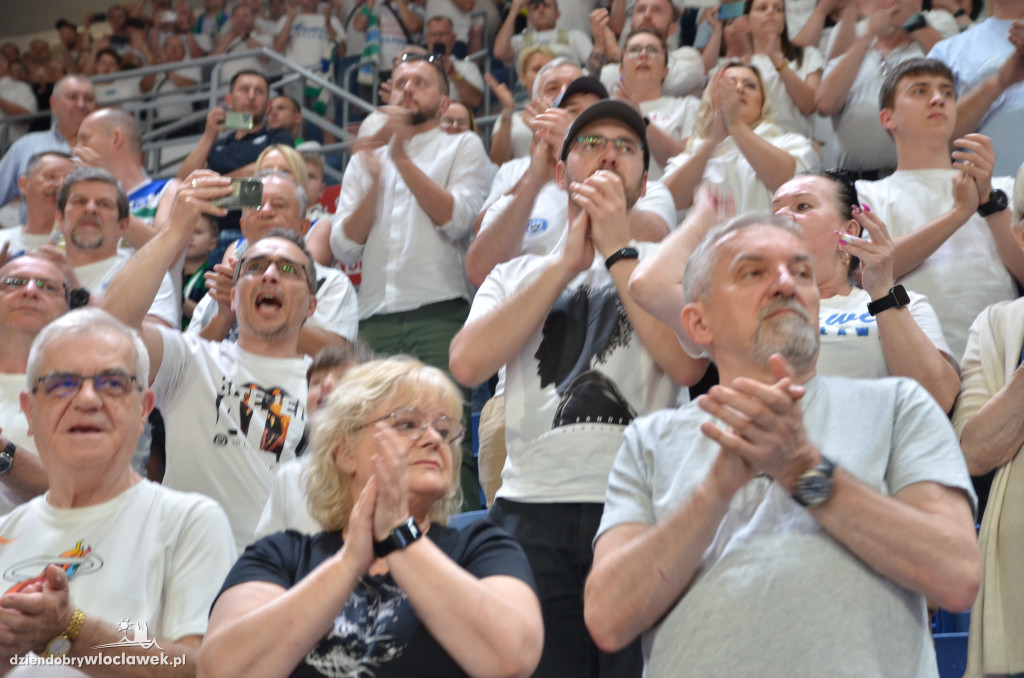 Kibice na meczu Anwil Włocławek vs Spójnia Stargard