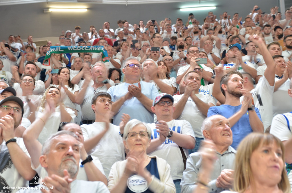 Kibice na meczu Anwil Włocławek vs Spójnia Stargard