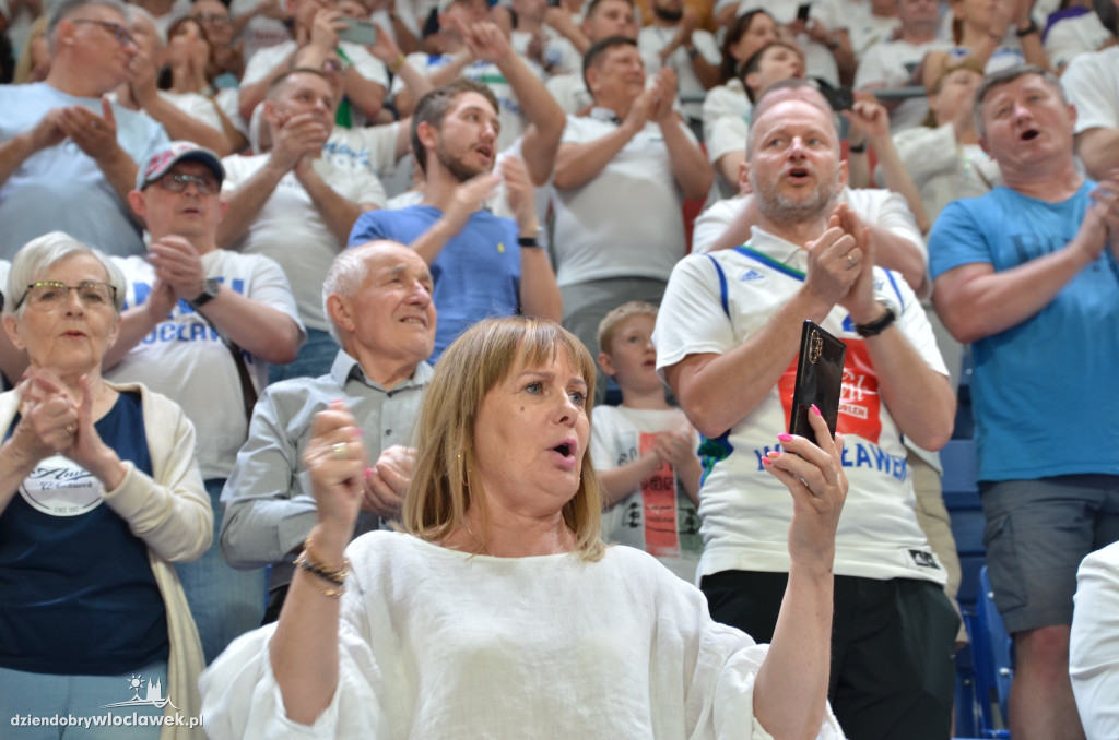 Kibice na meczu Anwil Włocławek vs Spójnia Stargard