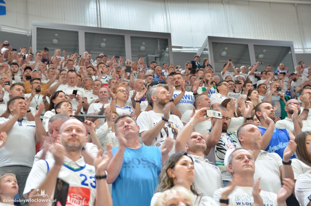Kibice na meczu Anwil Włocławek vs Spójnia Stargard
