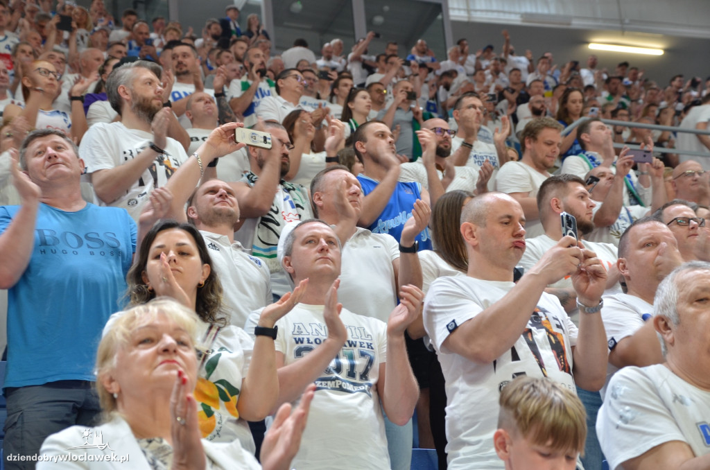 Kibice na meczu Anwil Włocławek vs Spójnia Stargard
