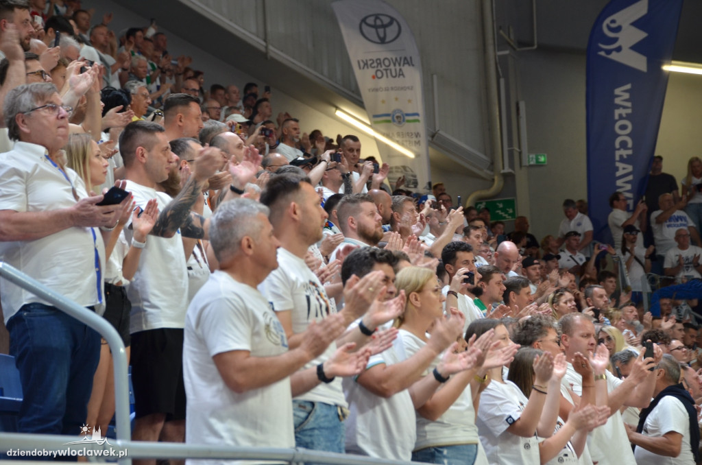 Kibice na meczu Anwil Włocławek vs Spójnia Stargard