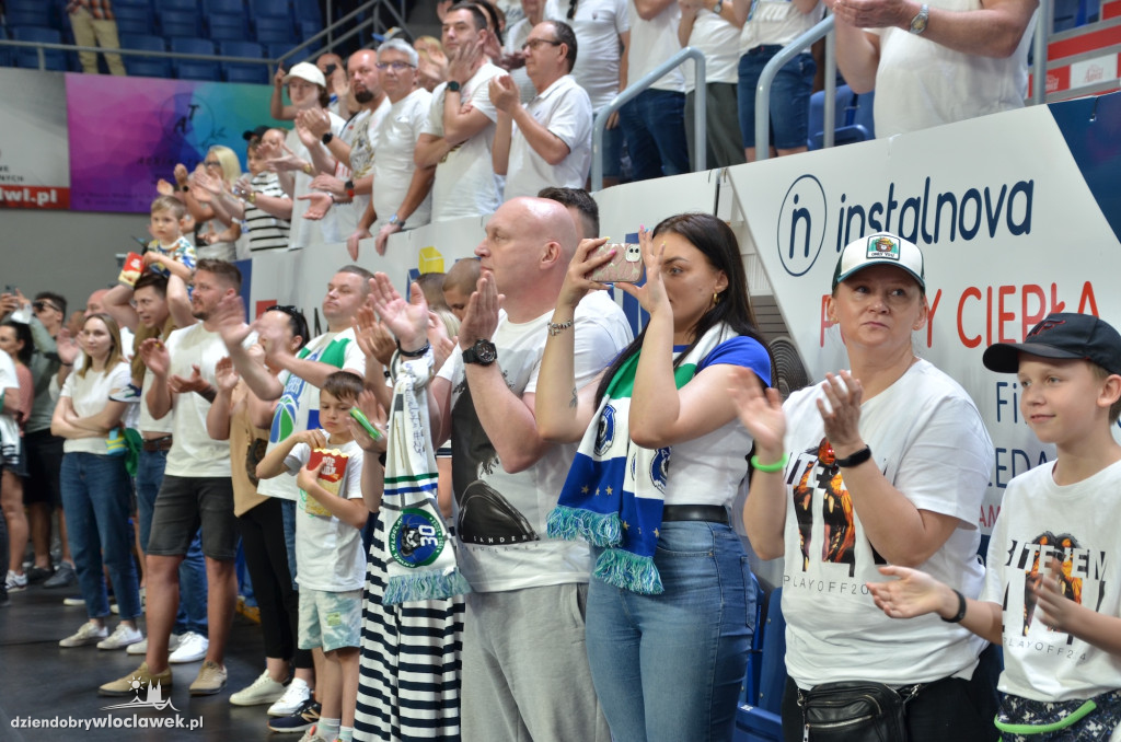 Kibice na meczu Anwil Włocławek vs Spójnia Stargard