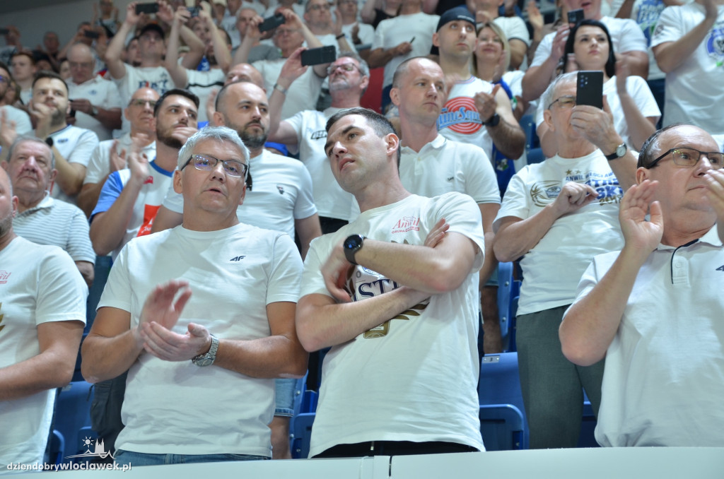 Kibice na meczu Anwil Włocławek vs Spójnia Stargard