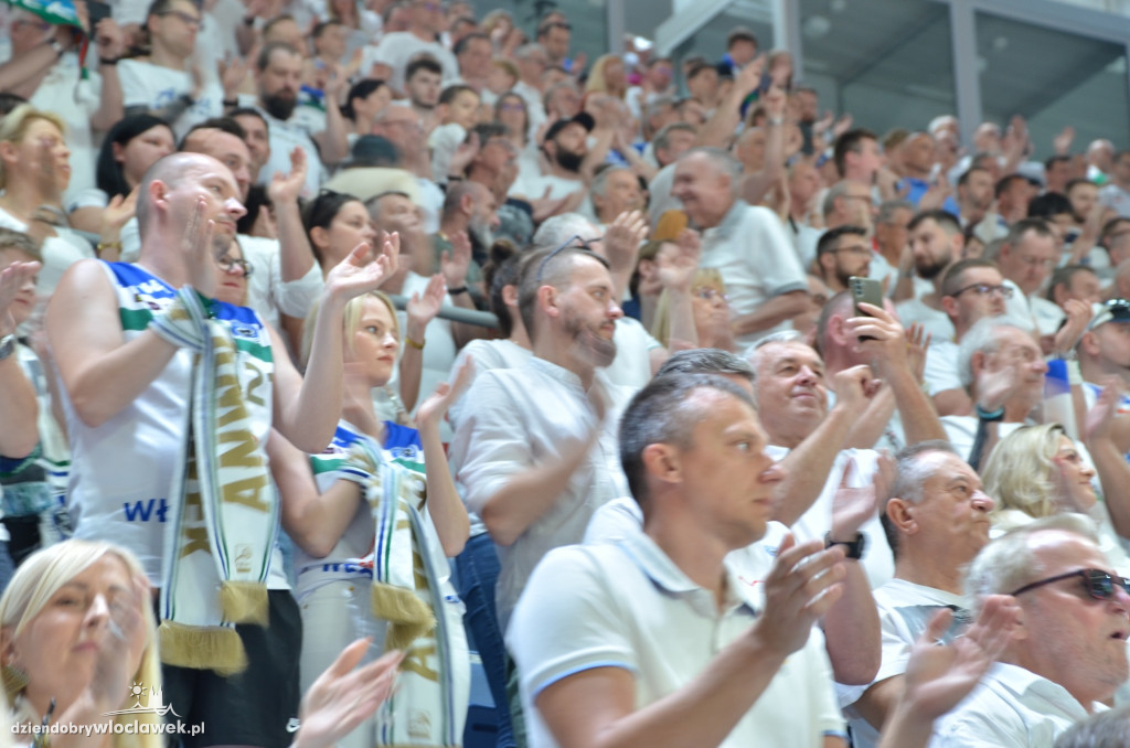 Kibice na meczu Anwil Włocławek vs Spójnia Stargard