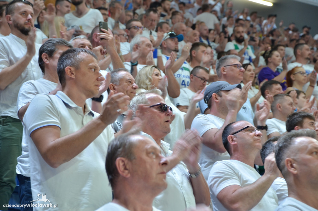 Kibice na meczu Anwil Włocławek vs Spójnia Stargard