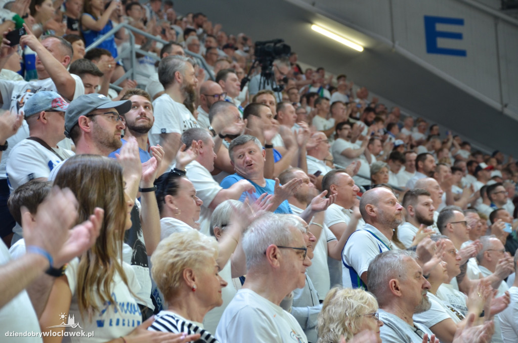 Kibice na meczu Anwil Włocławek vs Spójnia Stargard