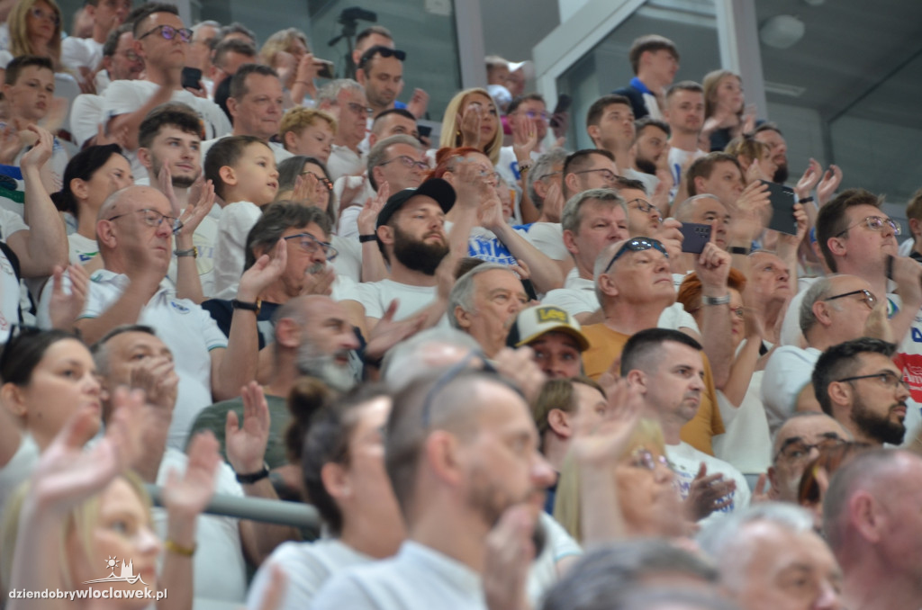 Kibice na meczu Anwil Włocławek vs Spójnia Stargard