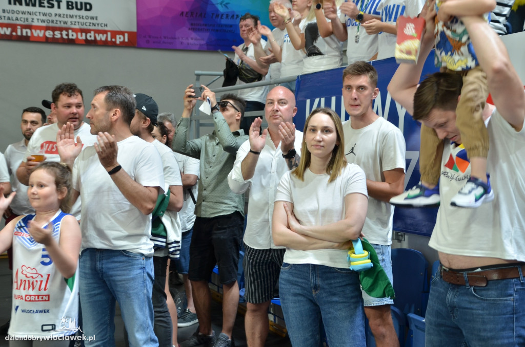 Kibice na meczu Anwil Włocławek vs Spójnia Stargard