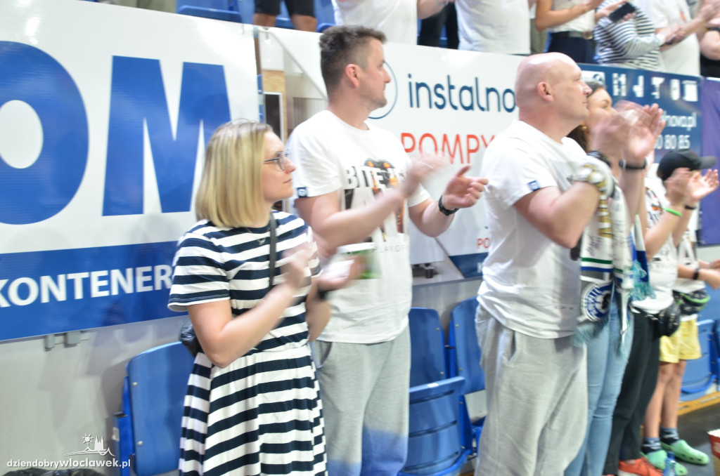 Kibice na meczu Anwil Włocławek vs Spójnia Stargard