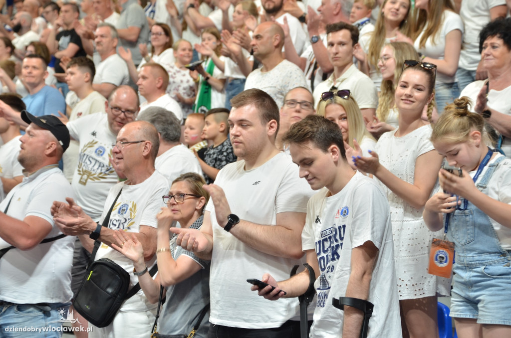 Kibice na meczu Anwil Włocławek vs Spójnia Stargard