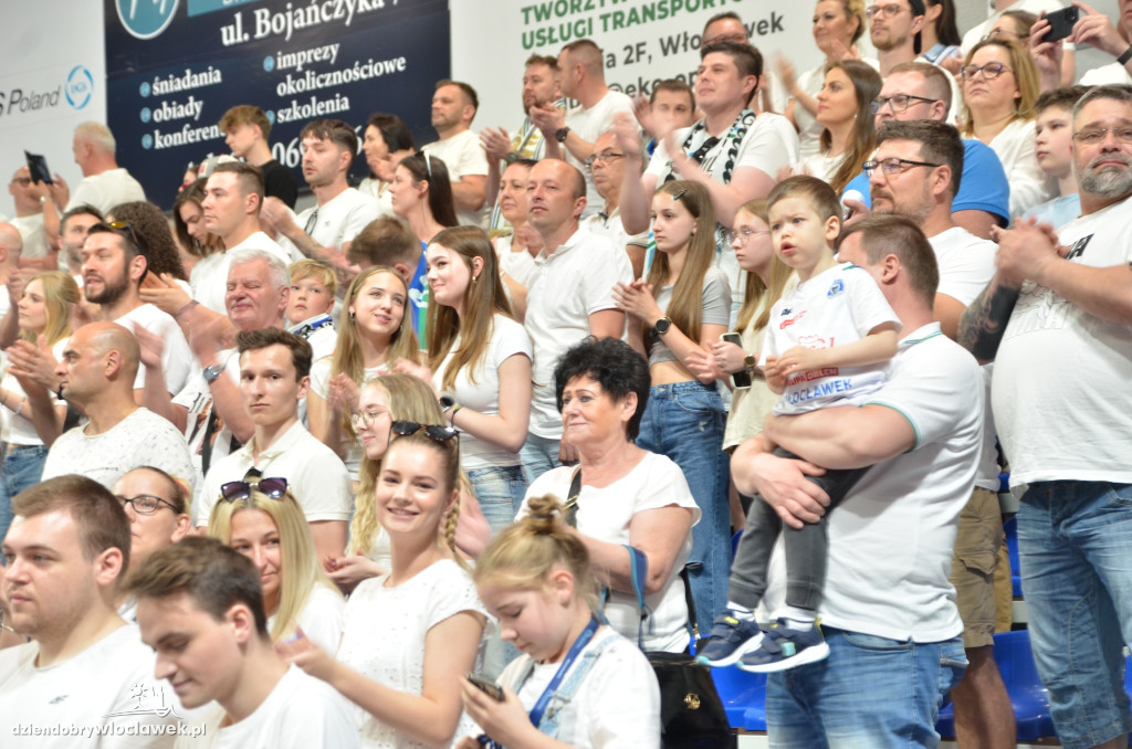 Kibice na meczu Anwil Włocławek vs Spójnia Stargard