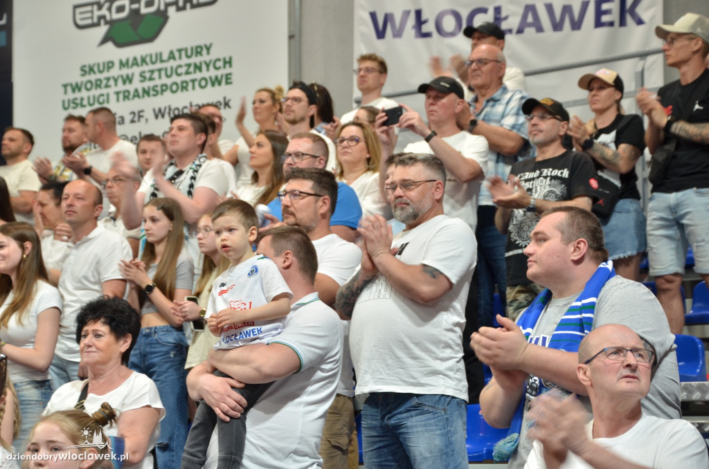 Kibice na meczu Anwil Włocławek vs Spójnia Stargard