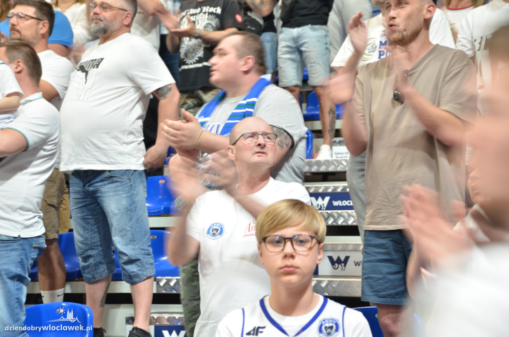 Kibice na meczu Anwil Włocławek vs Spójnia Stargard