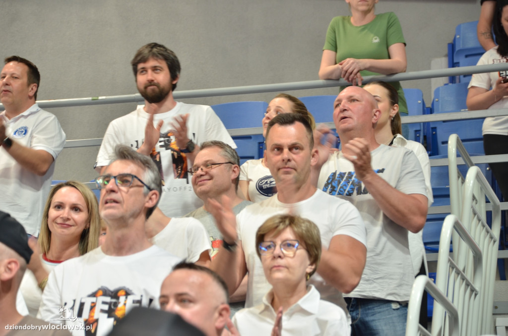 Kibice na meczu Anwil Włocławek vs Spójnia Stargard
