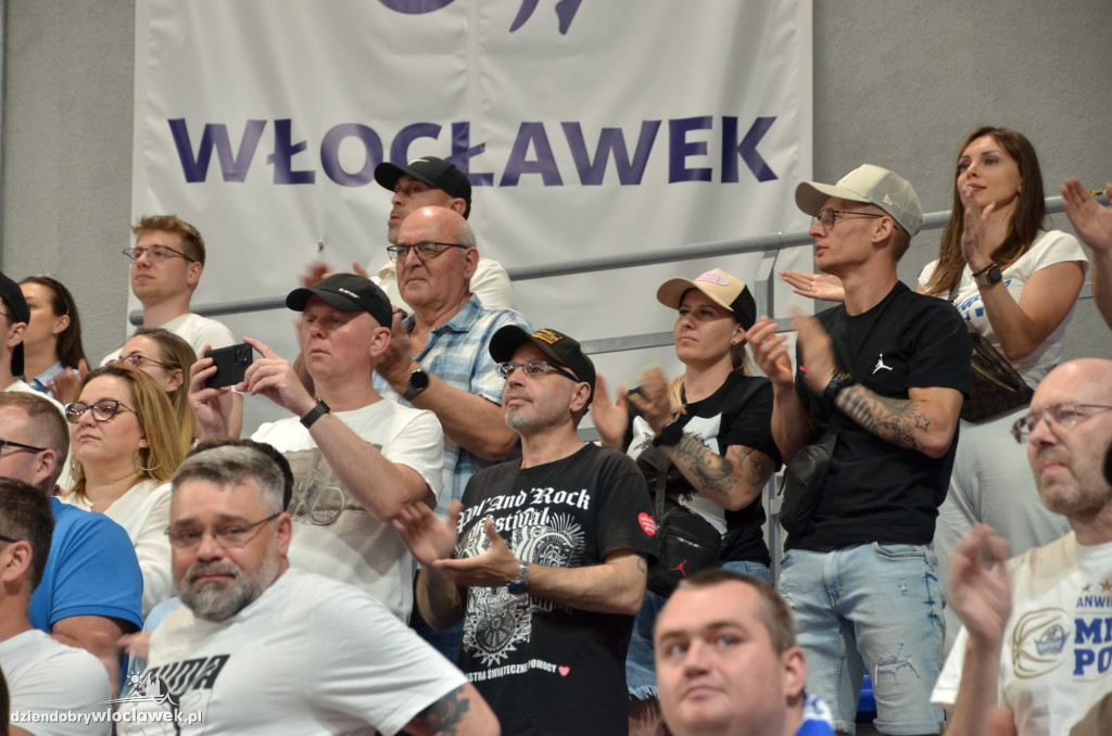 Kibice na meczu Anwil Włocławek vs Spójnia Stargard