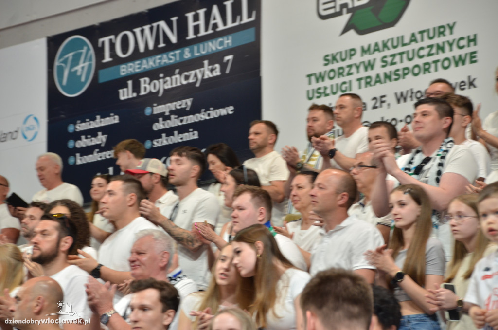 Kibice na meczu Anwil Włocławek vs Spójnia Stargard