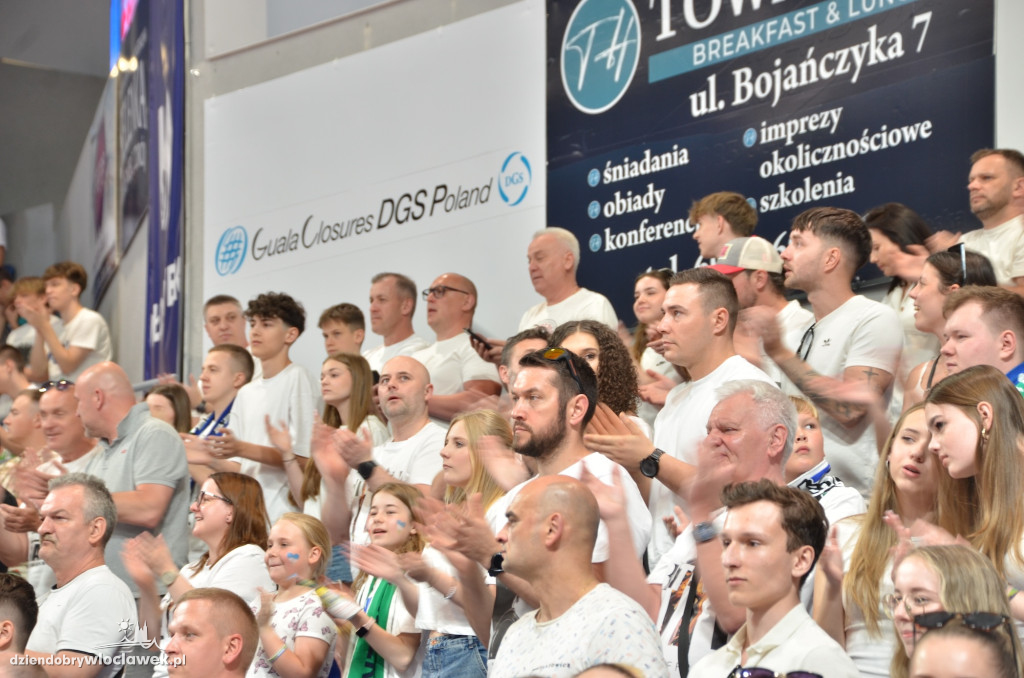 Kibice na meczu Anwil Włocławek vs Spójnia Stargard