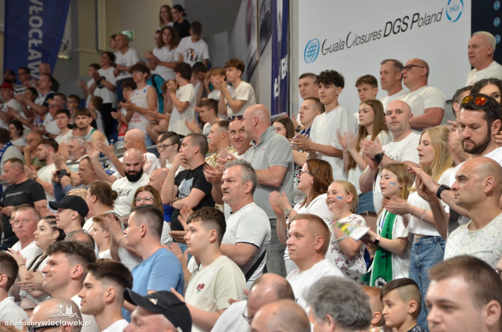 Kibice na meczu Anwil Włocławek vs Spójnia Stargard