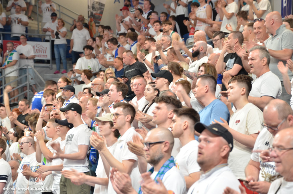 Kibice na meczu Anwil Włocławek vs Spójnia Stargard