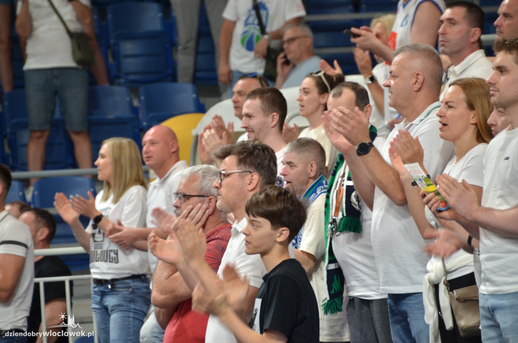 Kibice na meczu Anwil Włocławek vs Spójnia Stargard