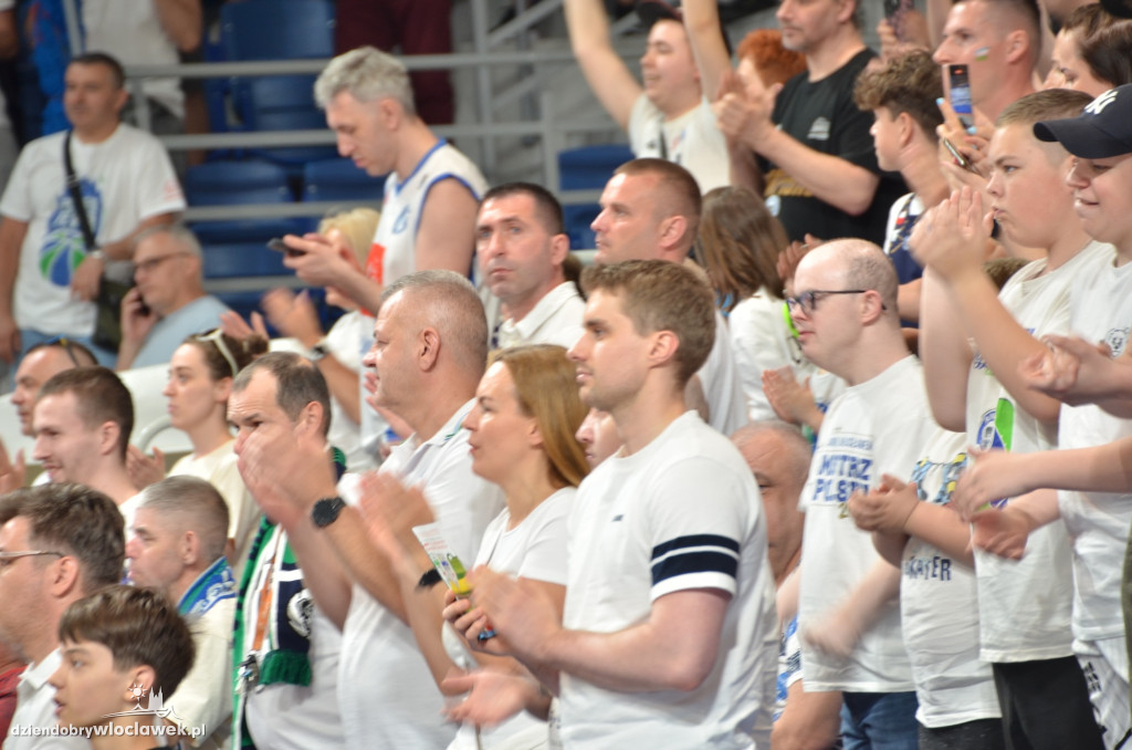 Kibice na meczu Anwil Włocławek vs Spójnia Stargard