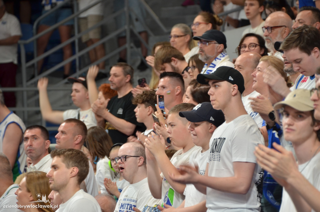 Kibice na meczu Anwil Włocławek vs Spójnia Stargard