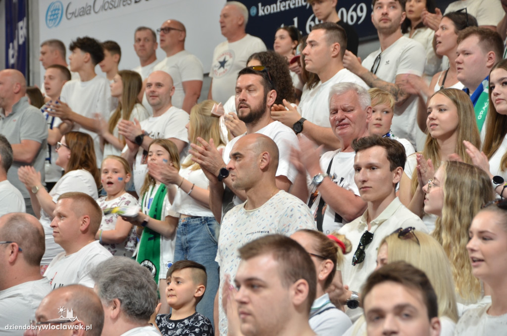 Kibice na meczu Anwil Włocławek vs Spójnia Stargard