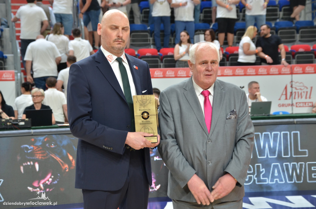 Kibice na meczu Anwil Włocławek vs Spójnia Stargard