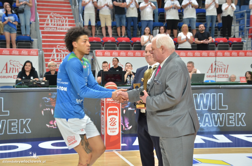 Kibice na meczu Anwil Włocławek vs Spójnia Stargard