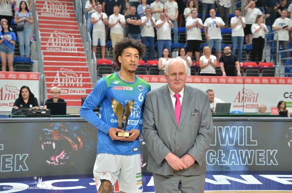 Kibice na meczu Anwil Włocławek vs Spójnia Stargard