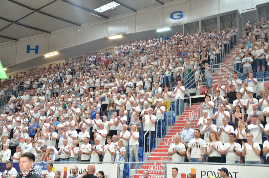 Kibice na meczu Anwil Włocławek vs Spójnia Stargard