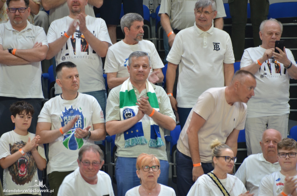 Kibice na meczu Anwil Włocławek vs Spójnia Stargard