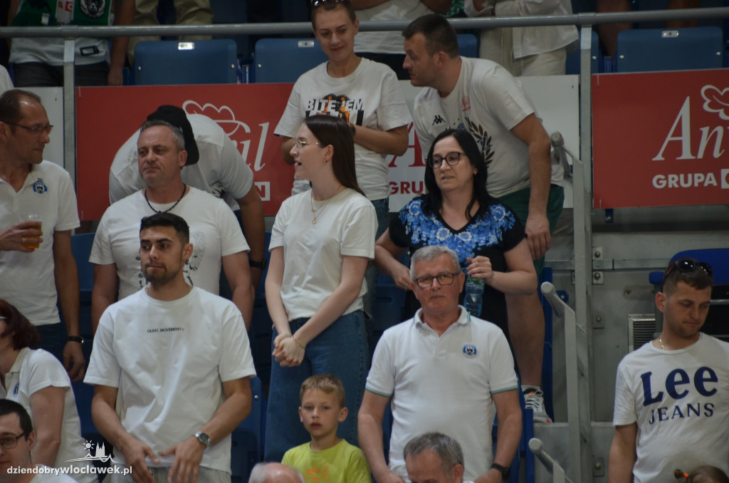 Kibice na meczu Anwil Włocławek vs Spójnia Stargard