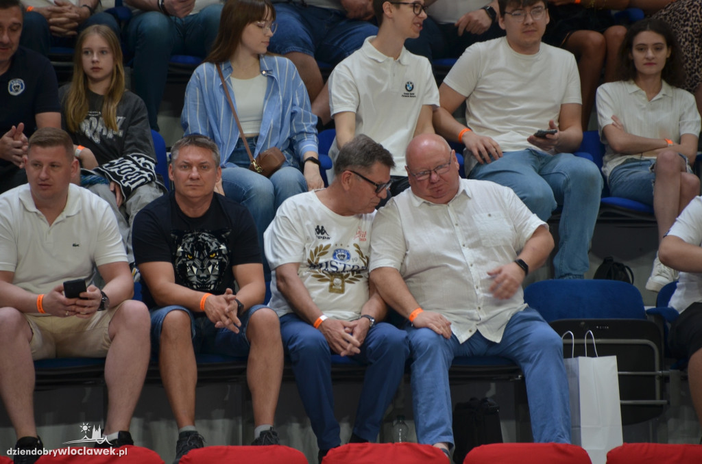 Kibice na meczu Anwil Włocławek vs Spójnia Stargard