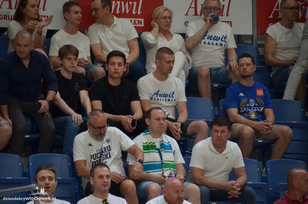 Kibice na meczu Anwil Włocławek vs Spójnia Stargard