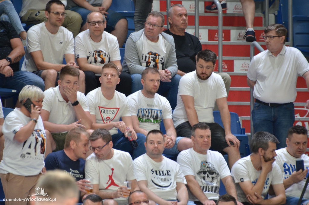 Kibice na meczu Anwil Włocławek vs Spójnia Stargard