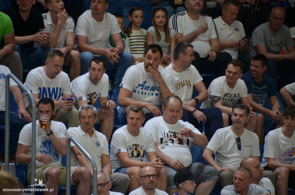 Kibice na meczu Anwil Włocławek vs Spójnia Stargard