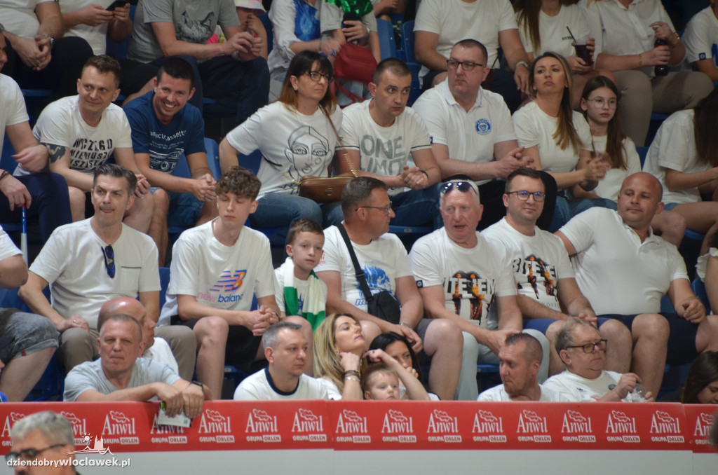 Kibice na meczu Anwil Włocławek vs Spójnia Stargard