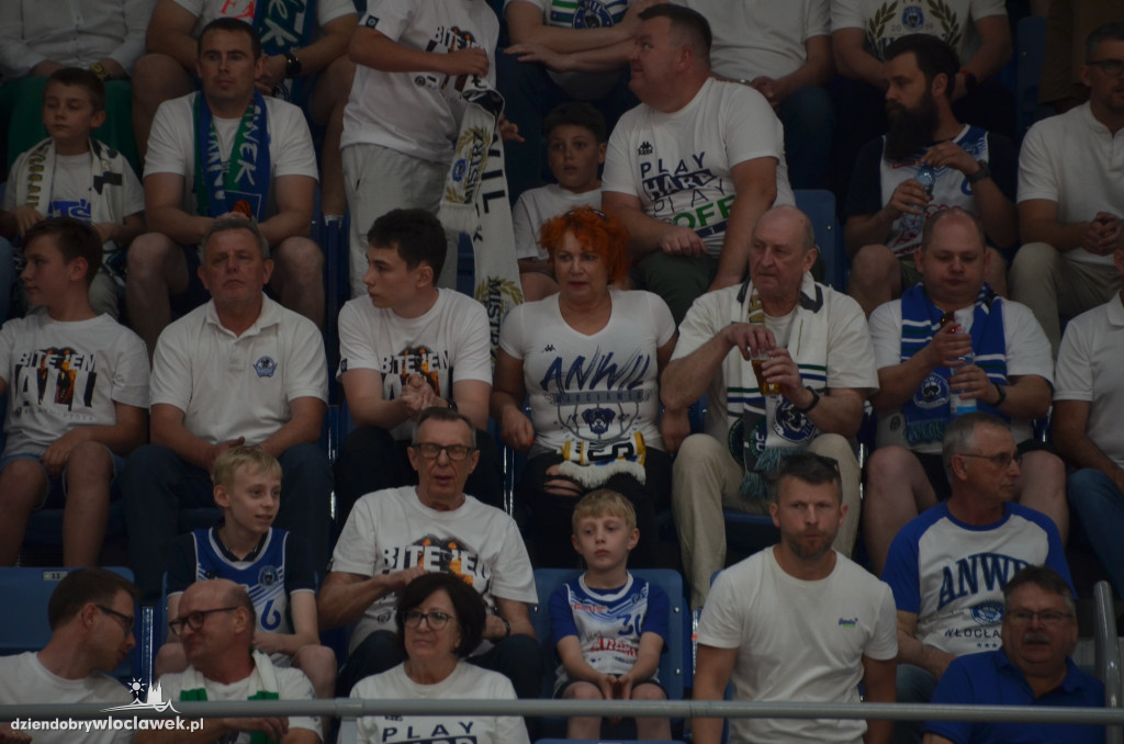 Kibice na meczu Anwil Włocławek vs Spójnia Stargard