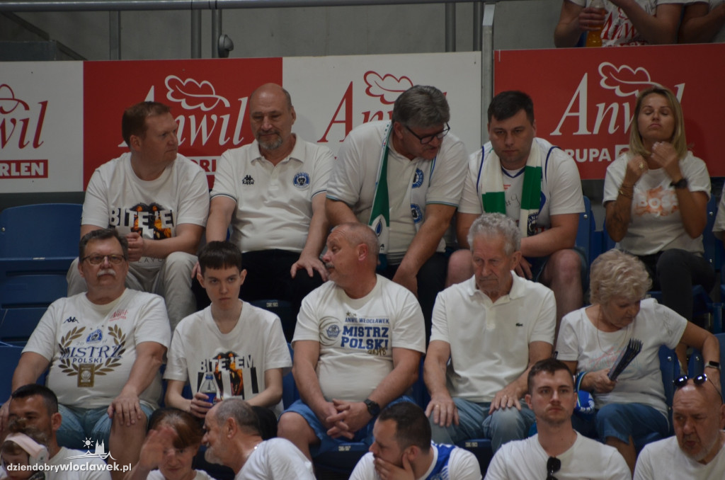 Kibice na meczu Anwil Włocławek vs Spójnia Stargard